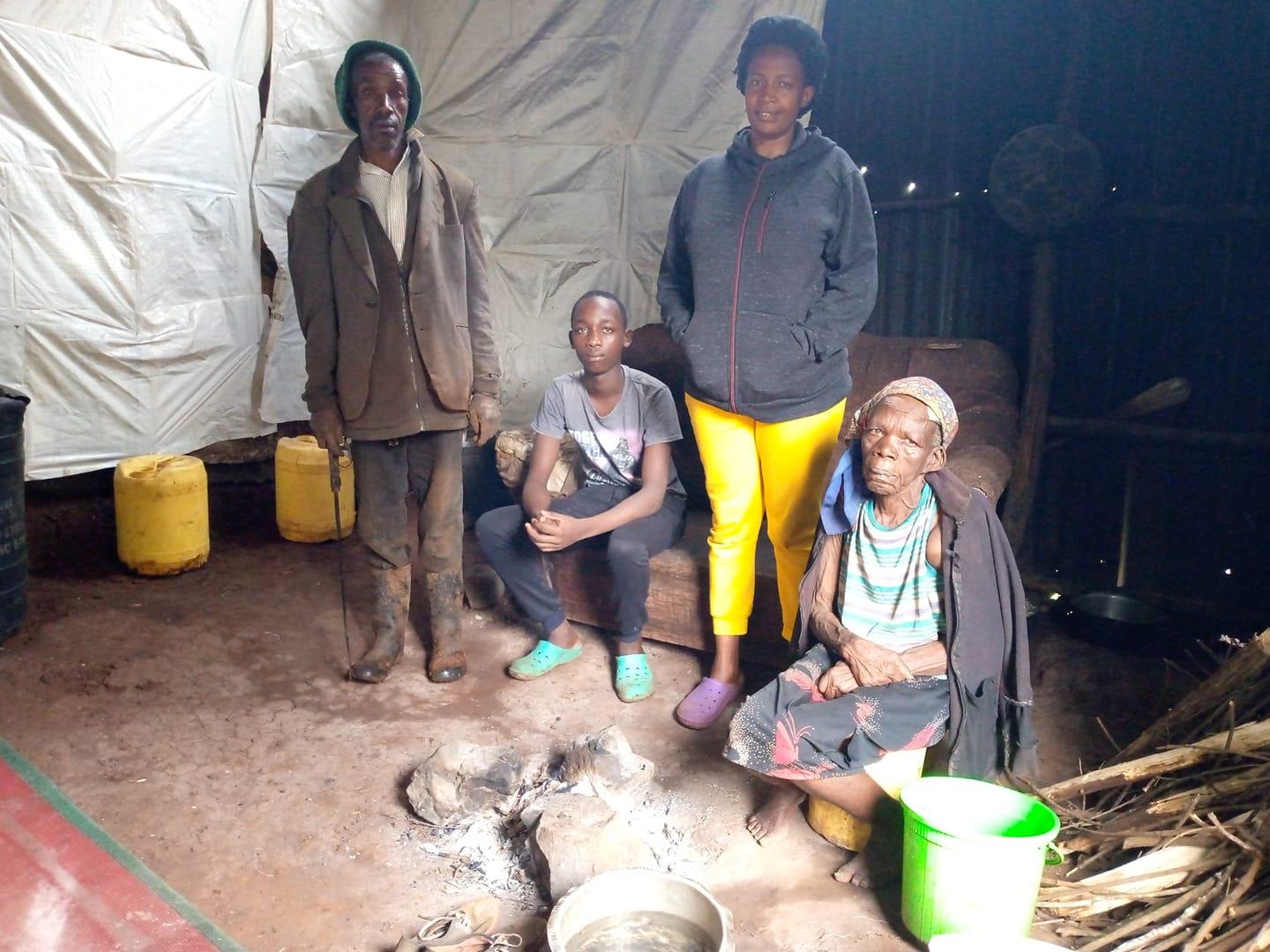 House Building for a 79years grandma("Cucu wa Kafuko")